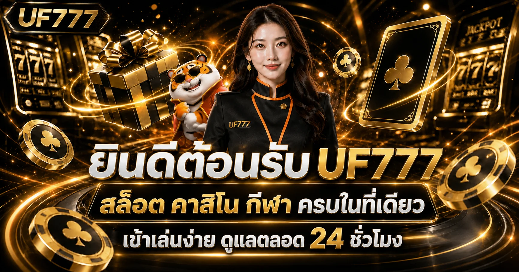 แบนเนอร์ต้อนรับ UF777 เว็บตรง