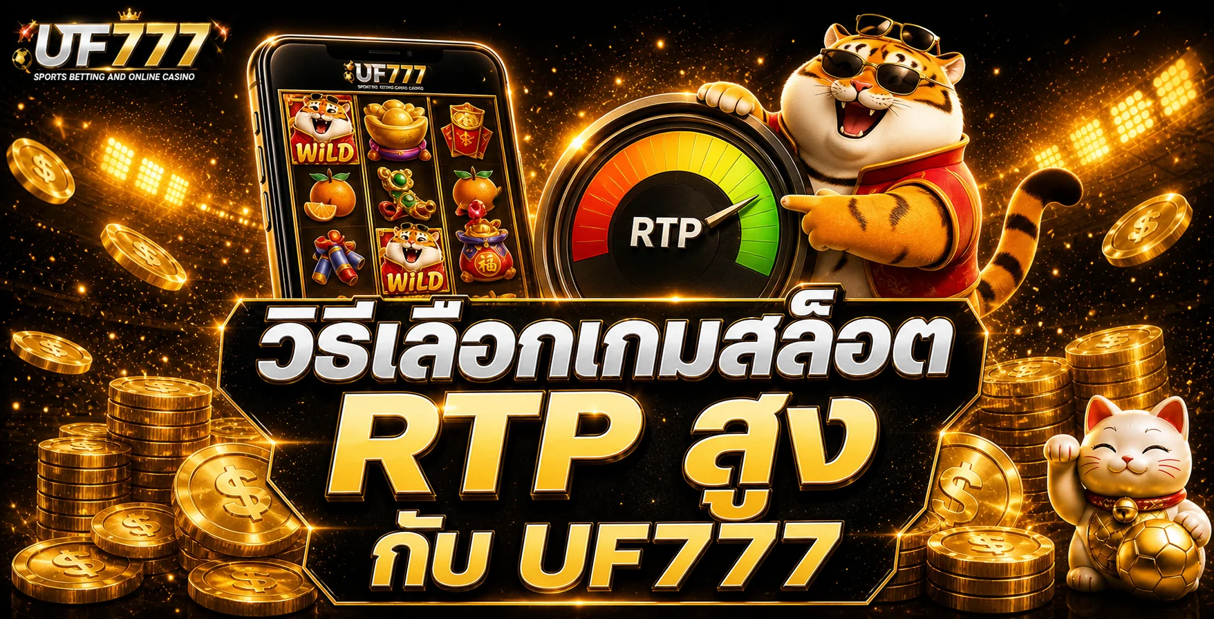 UF777 วิธีเลือกเกมสล็อต RTP สูงและบริหารงบ